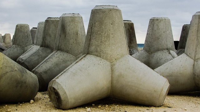 concrete installation